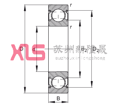  6001-C-2Z, ڲṹC  DIN 625-1 ׼Ҫߴ磬϶ܷ