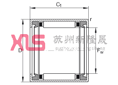 ʽѹȦ HK4020-2RS,  DIN 618-2 ׼ഽܷ