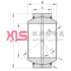 ؽ GE40-FO-2RS,  DIN ISO 12 240-1 ׼, άഽܷ