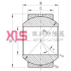 ؽ GE12-PB,  DIN ISO 12 240-1 ׼ߴϵ Kά