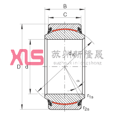 ؽ GE17-UK-2RS,  DIN ISO 12 240-1 ׼, άഽܷ