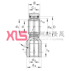 Һѹ˶ GIHNRK20-LO,  DIN ISO 12 240-4 ׼Ƽнװãά