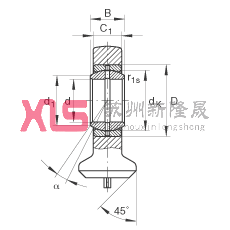 Һѹ˶ GK12-DO,  DIN ISO 12 240 ׼棬ά