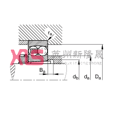 Ե 2309-K-TVH-C3 + H2309,  DIN 630  DIN 5415 ׼Ҫߴ, ׶׺ͽ