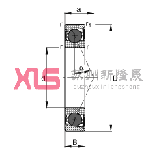  HCB7209-E-2RSD-T-P4S, ڣɶԻԪװӴ  = 25㣬մഽܷ⣬ǽӴƹ