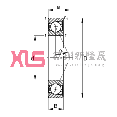  B7205-E-2RSD-T-P4S, ڣɶ԰װӴ  = 25㣬ഽܷ⣬ǽӴƹ