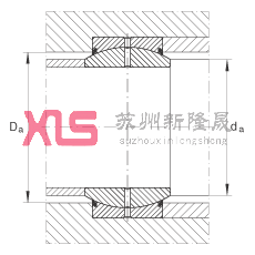 ؽ GE40-DO-2RS,  DIN ISO 12 240-1 ׼, άഽܷ