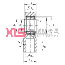 Һѹ˶ GIHNRK63-LO,  DIN ISO 12 240-4 ׼Ƽнװãά