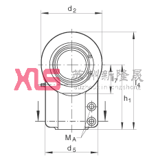 Һѹ˶ GIHNRK63-LO,  DIN ISO 12 240-4 ׼Ƽнװãά