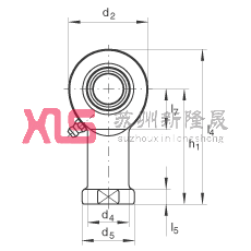 ˶ GIL60-DO-2RS,  DIN ISO 12 240-4 ׼ƣάഽܷ