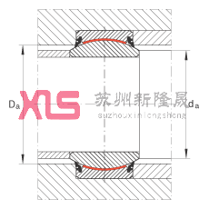 ؽ GE20-UK-2RS,  DIN ISO 12 240-1 ׼, άഽܷ